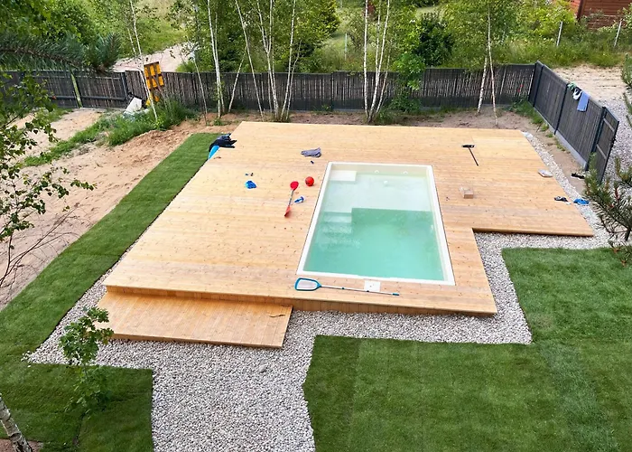 Graniasty - Nowoczesny Z Basenem 度假居